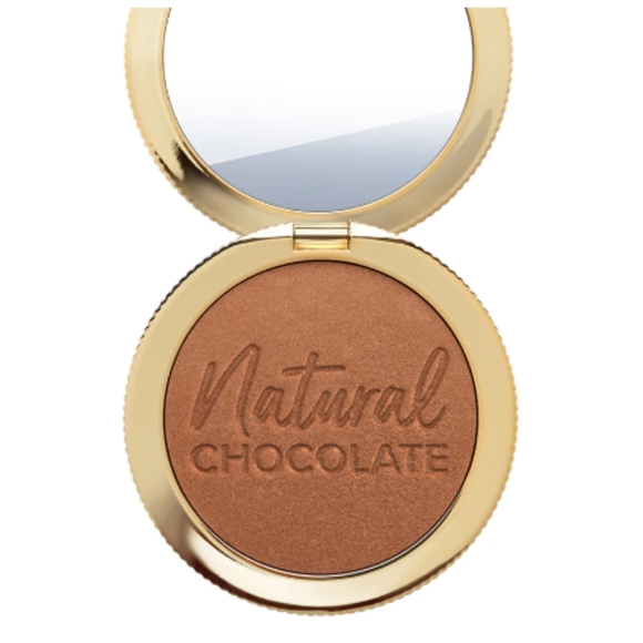 🆕 Too Faced Natural Chocolate Soleil Bronzer, Caramel Cocoa, NIP - Picture 1 of 16
